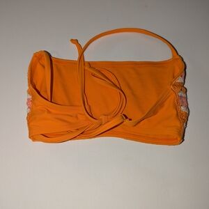 Orange Bikini Top